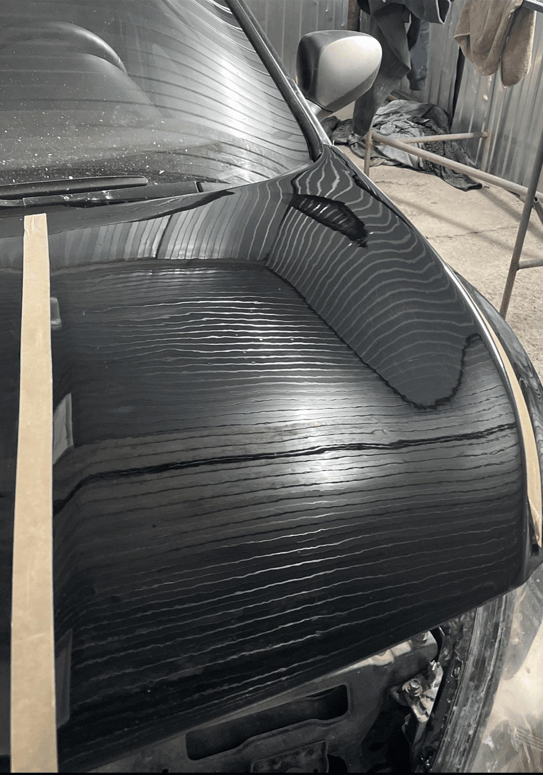 Полировка капота (процесс)